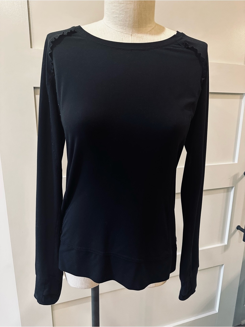 Xersion Ruffle Shoulder Tee - Picture 1 of 2
